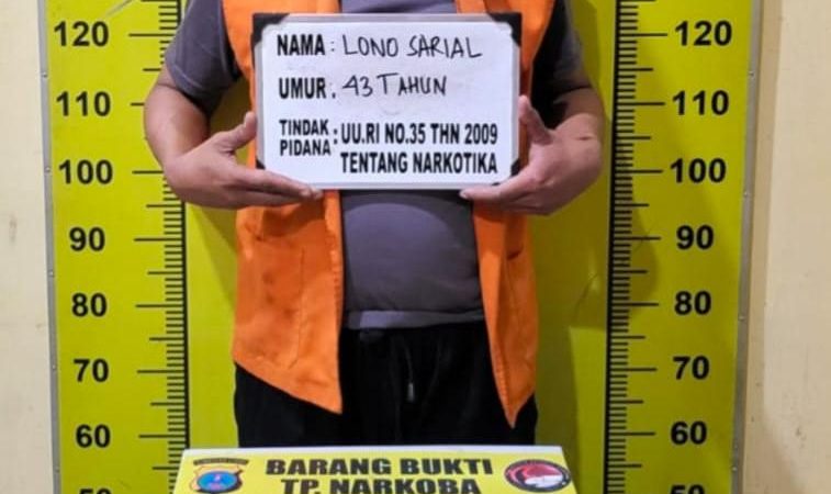 Polresta Deli Serdang Gagalkan Peredaran Setengah Kilogram Sabu, Seorang Pria Diamankan