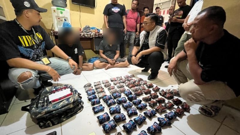 Polrestabes Medan Gerebek Kos di Petisah, Sita 680 Vape Narkoba Jaringan Malaysia