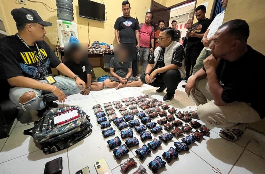 Polrestabes Medan Gerebek Kos di Petisah, Sita 680 Vape Narkoba Jaringan Malaysia