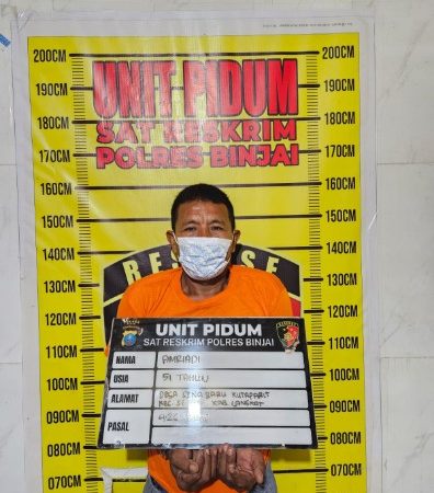 Satreskrim Polres Binjai, Tangkap Bandar Judi Dadu di Kecamatan Selesai