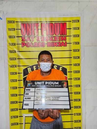 Satreskrim Polres Binjai, Tangkap Bandar Judi Dadu di Kecamatan Selesai