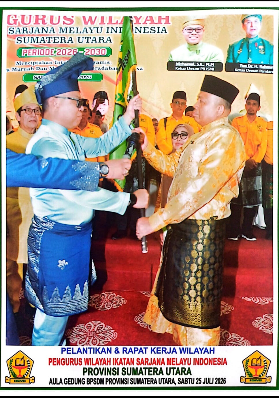 Pelantikan PW ISMI Sumut Meriah, Nispul Khoiri Katakan ISMI Adalah Tim Thank Melayu