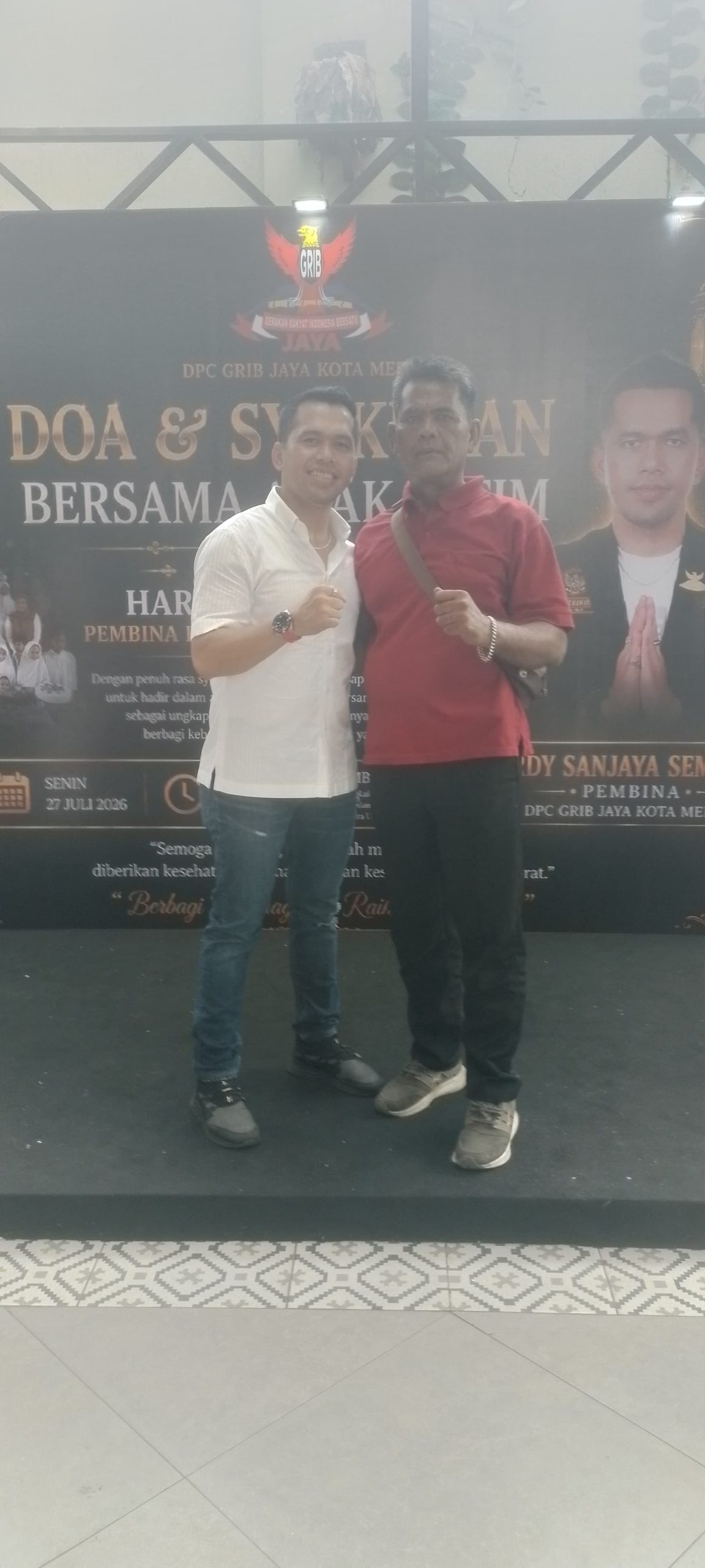 DPC GRIP Jaya Kota Medan Gelar Doa & Syukuran Bersama Anak Yatim, Peringati HUT ke-39 Abangda Ferdy Sanjaya Sembiring