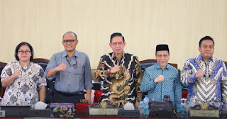Rakor Bersama KPK RI di Gedung Paripurna DPRD Medan