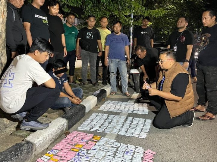 Satresnarkoba Polrestabes Medan Amankan 622 Pod Getar, Diduga Jaringan Malaysia-Aceh-Medan