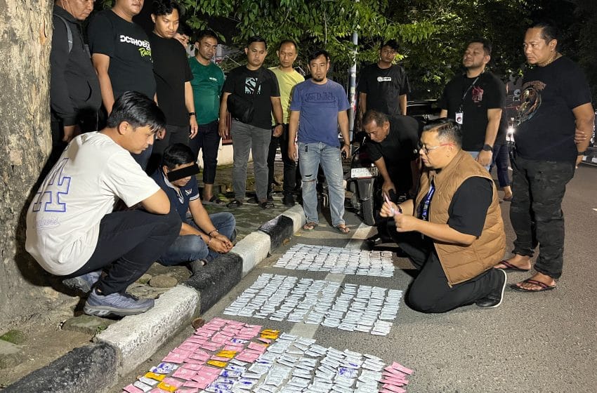 Satresnarkoba Polrestabes Medan Amankan 622 Pod Getar, Diduga Jaringan Malaysia-Aceh-Medan