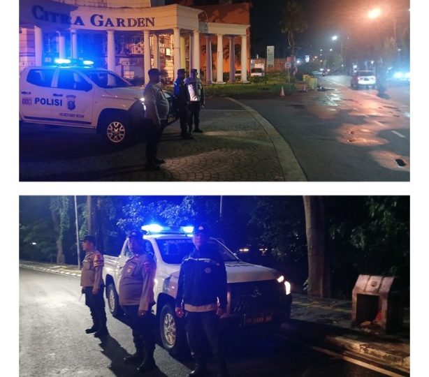 Cegah 3C dan Geng Motor, Polsek Medan Baru Gelar Patroli Dini Hari, Situasi Aman Kondusif