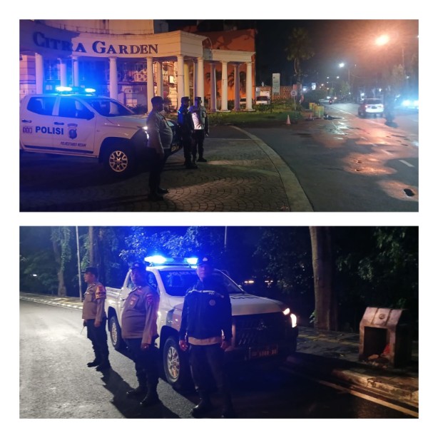 Cegah 3C dan Geng Motor, Polsek Medan Baru Gelar Patroli Dini Hari, Situasi Aman Kondusif