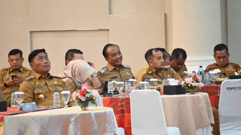 Pemkab Samosir Komitmen Optimalkan PAD, Wabup Ariston Hadiri Rakor di Medan