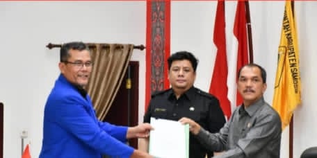 Bupati dan DPRD Samosir Teken Kesepakatan KUA-PPAS APBD 2027