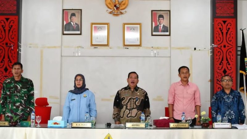 Pemkab Samosir Perkuat Optimalisasi PAD, Gandeng APH Untuk Penegakan