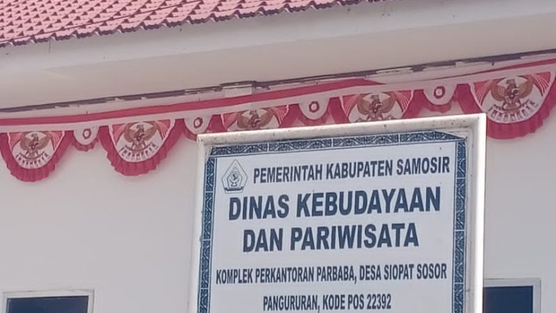 PAD Pariwisata Samosir Capai Rp14,1 Miliar di 2025, Kadis Pariwisata Belum Beri Tanggapan
