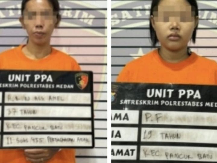 Polrestabes Medan Ringkus Pelaku Jual Beli Bayi di Jalan TB Simatupang