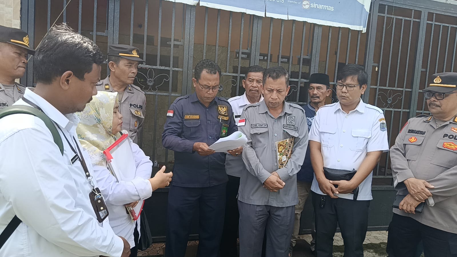 Polres Binjai Siapkan Personil Dampingi Tim Pengadilan di Lokasi Eksekusi Tanah dan Bangunan