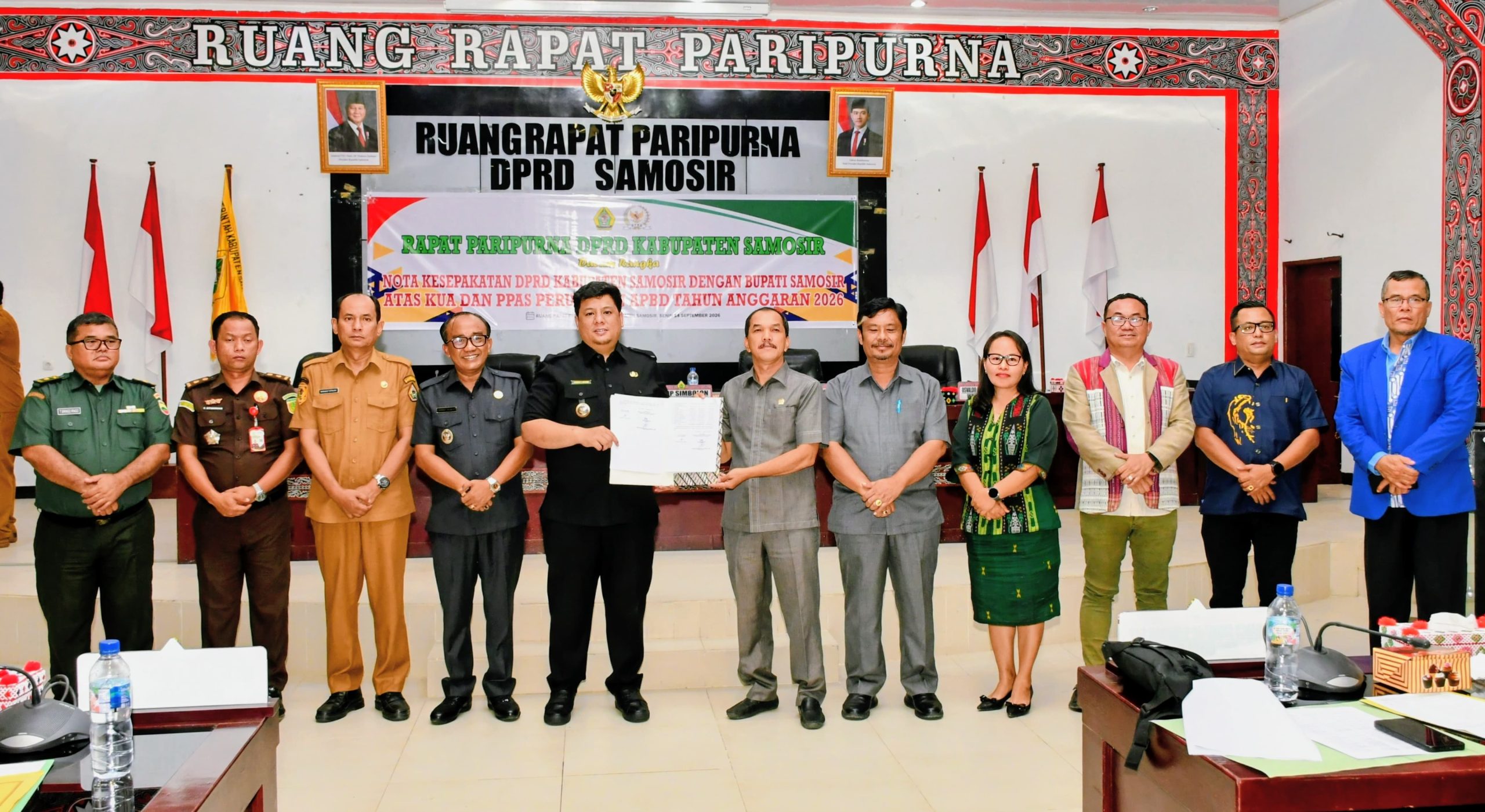 APBD Samosir 2026 Naik Jadi Rp.838 Miliar, Pemkab dan DPRD Telah Sepakat