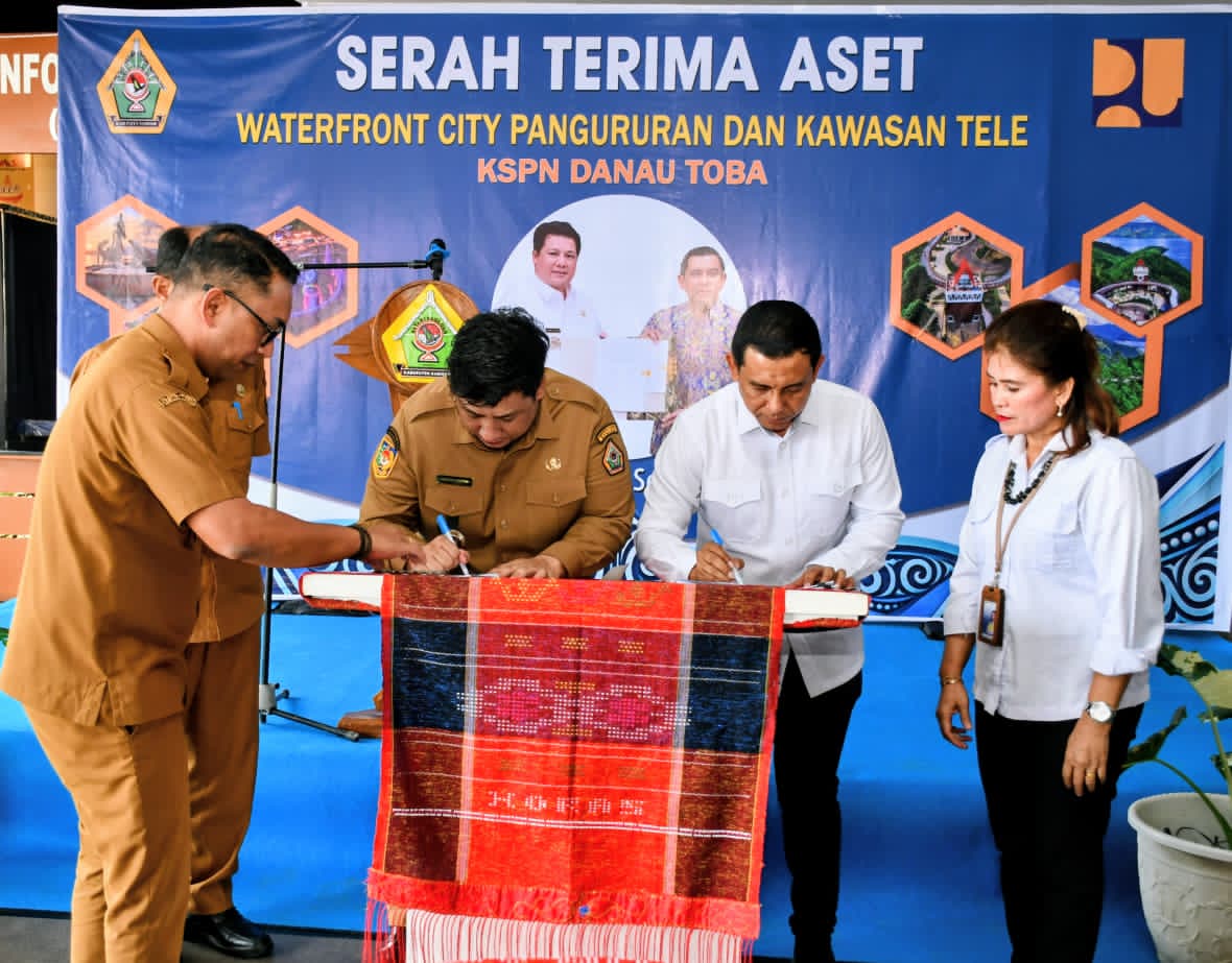 Aset WFC Pangururan dan Tele Senilai Rp169 Miliar Resmi Jadi Milik Pemkab Samosir