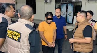 Polisi Ringkus Oknum Penjual Nasi Goreng di Medan Tembung yang Nyambi Jual Sabu