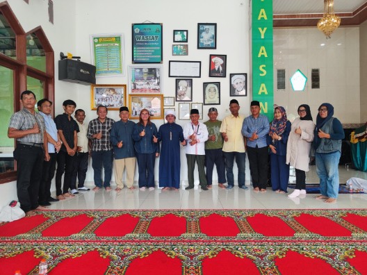 Wartawan Medan “Mengetuk Pintu Langit” Mendo’akan Lima Jurnalis yang Hilang Saat Meliput Erupsi Gunung Anak Krakatau