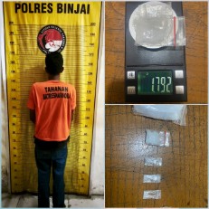 Kapolres Binjai AKBP Bimo Moernanda Persempit Ruang Gerak Pengedar Sabu, Satu Pria Diamankan
