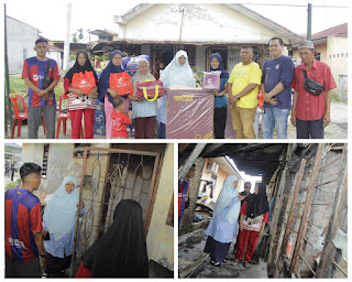 DPRD Medan Salurkan Bantuan Bagi Korban Kebakaran Medan Denai