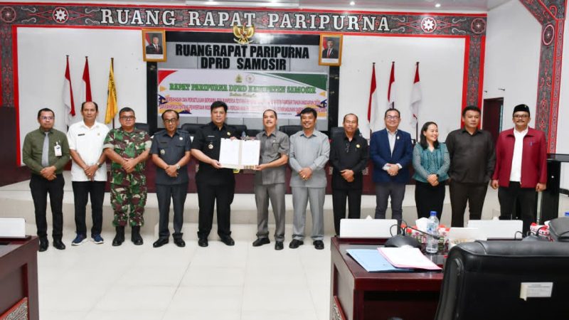 APBD Samosir 2026 Naik Rp.62 Miliar Jadi Rp838 Miliar, Penyertaan Modal Bank Sumut Disepakati