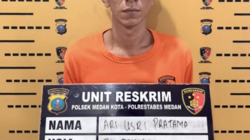 Polsek Medan Kota Berhasil Bekuk Residivis Spesialis Bongkar Rumah