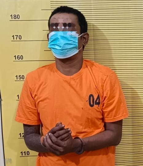 Seorang Residivis Curat Ditangkap Polsek Binjai Kota, Laptop dan Barang Bukti Diamankan