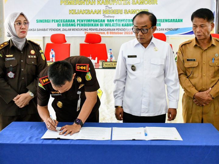 Kawal Pendidikan, Pemkab Samosir Gandeng Kejari