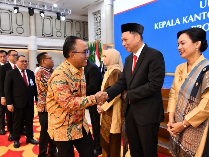 Wabup Samosir Ariston Hadiri Pengukuhan Kepala BI Sumut, Harap Ekonomi Samosir Makin Kuat