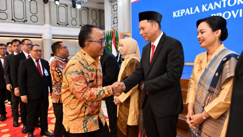 Wabup Samosir Ariston Hadiri Pengukuhan Kepala BI Sumut, Harap Ekonomi Samosir Makin Kuat
