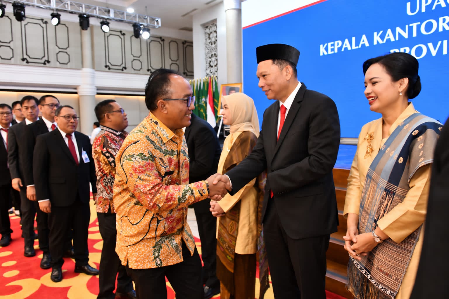 Wabup Samosir Ariston Hadiri Pengukuhan Kepala BI Sumut, Harap Ekonomi Samosir Makin Kuat
