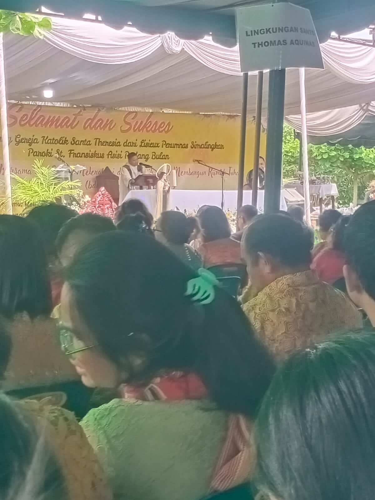 Pesta Pelindung Santa Theresia ke-36, Pastor Paroki Ajak Umat Berjalan Bersama Wujudkan Aula Rp 500 Juta
