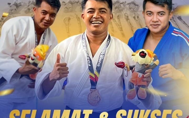 Personil Sat PJR Ditlantas Polda Sumbar Raih Medali Perunggu di PORPROV XVI Sumbar 2026