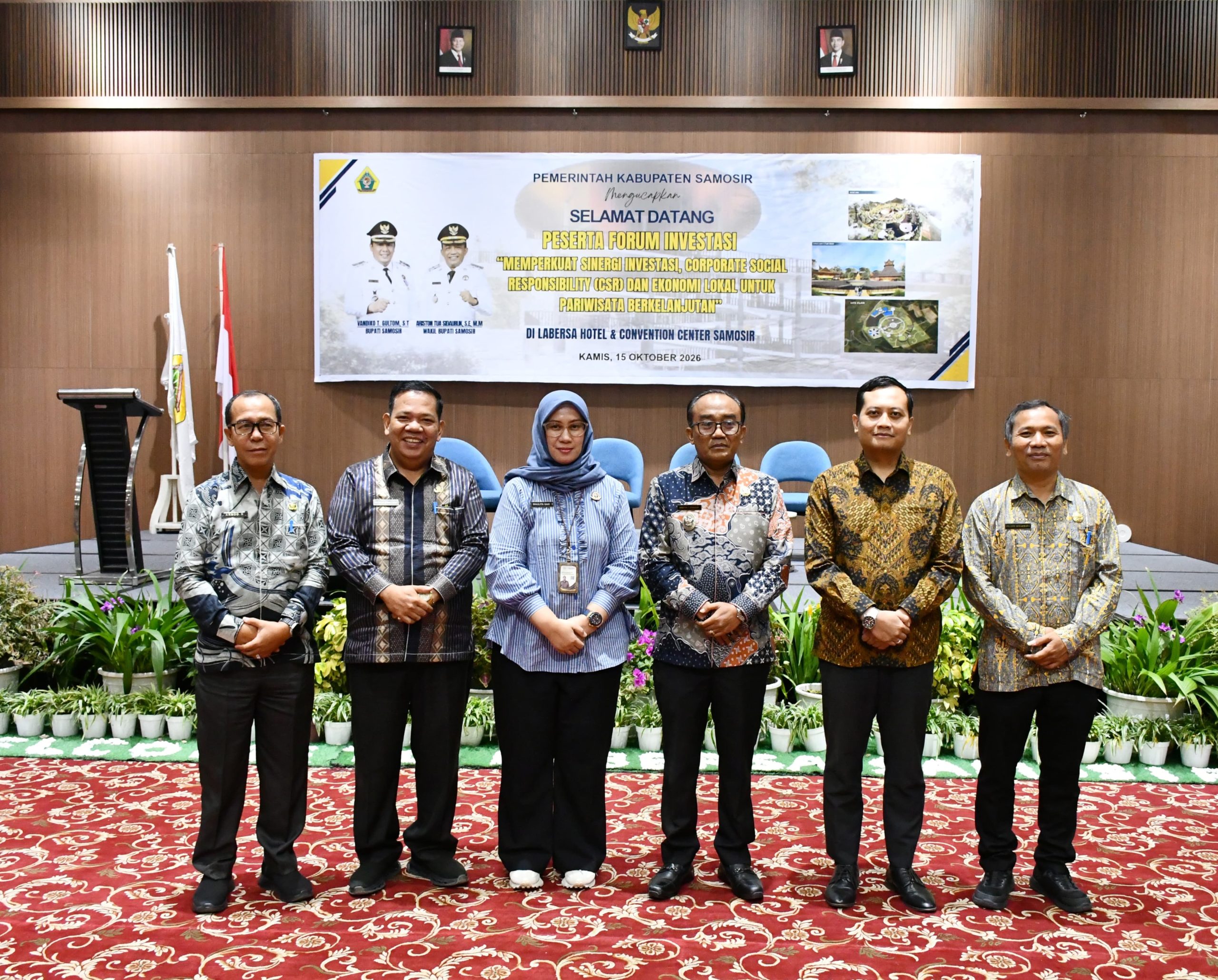 Pemkab Samosir Dorong Investasi Pariwisata Berkelanjutan, Libatkan UMKM dan CSR
