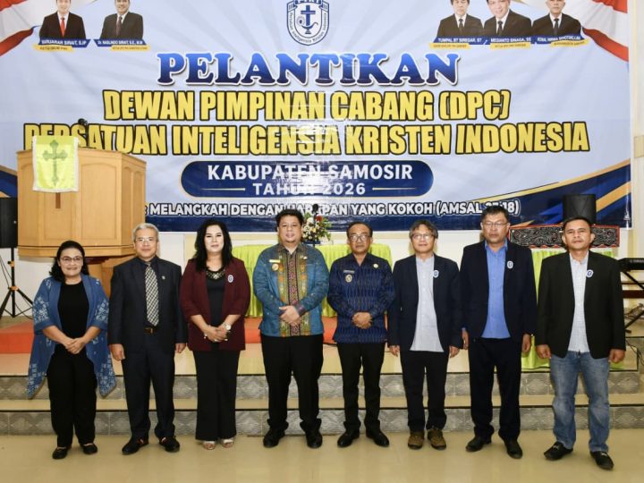 DPC PIKI Samosir Dilantik, Bupati Vandiko Ajak Perkuat Sinergi dan Jaga Karakter Kekristenan