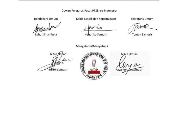 PTSBI Salurkan Beasiswa untuk 35 Mahasiswa Pomparan Toga Samosir