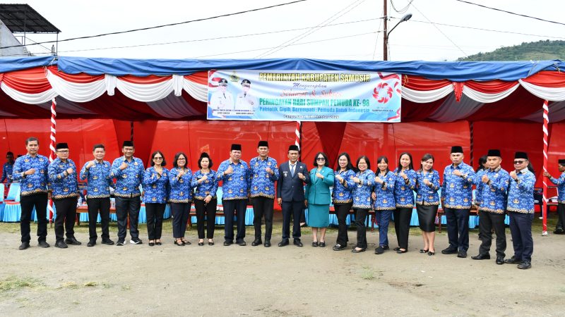 Peringatan Sumpah Pemuda di Samosir, 781 PPPK Paruh Waktu Terima SK
